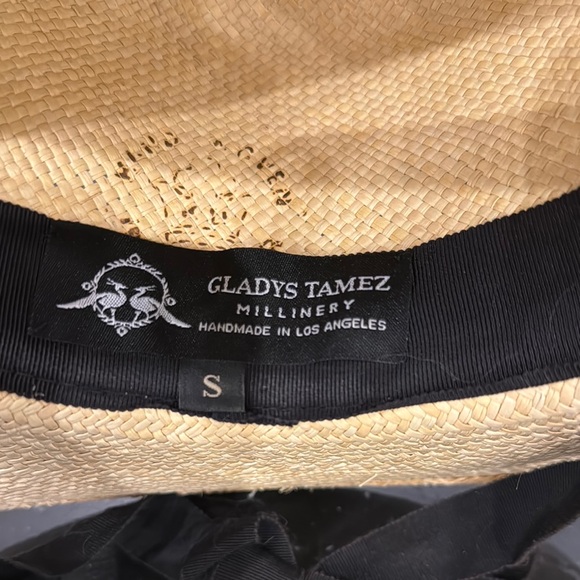 GLADYS TAMEZ MILLINERY Hat with Black Band - Picture 2 of 7